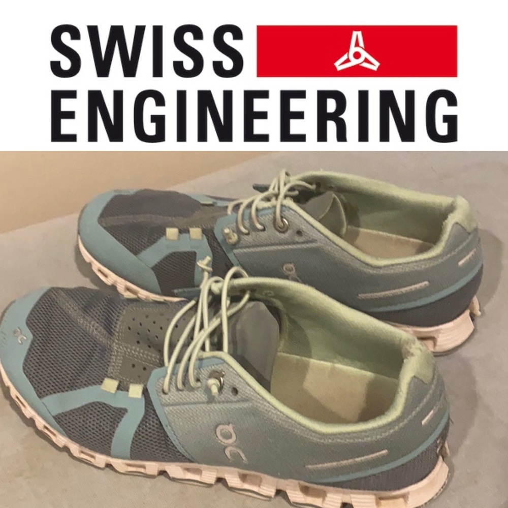 Cloud green shoes women